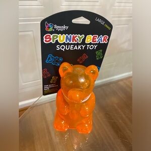 COPY - Spunky Pup ~ Large Bear 🐻 ~ With Squeaker ~ Dog Toy 5”
